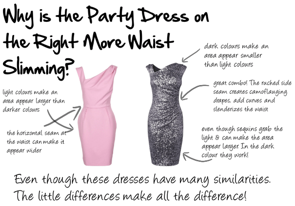 slimming party dresses